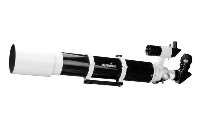 Tubo ottico rifrattore Skywatcher Evostar ED: 120/900mm, diagonale, oculare, fuocheggiatore dual spe